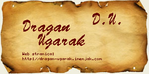 Dragan Ugarak vizit kartica